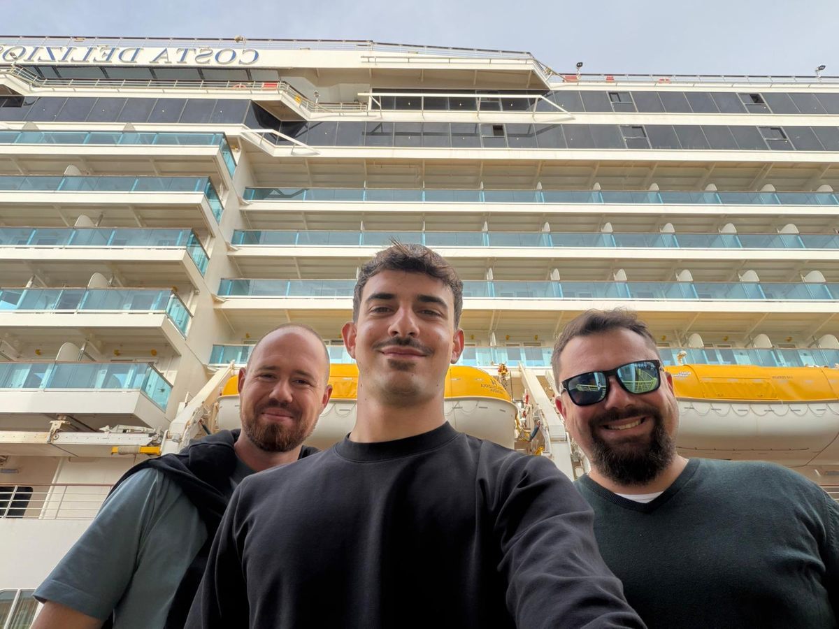 Boarding, Costa Deliziosa