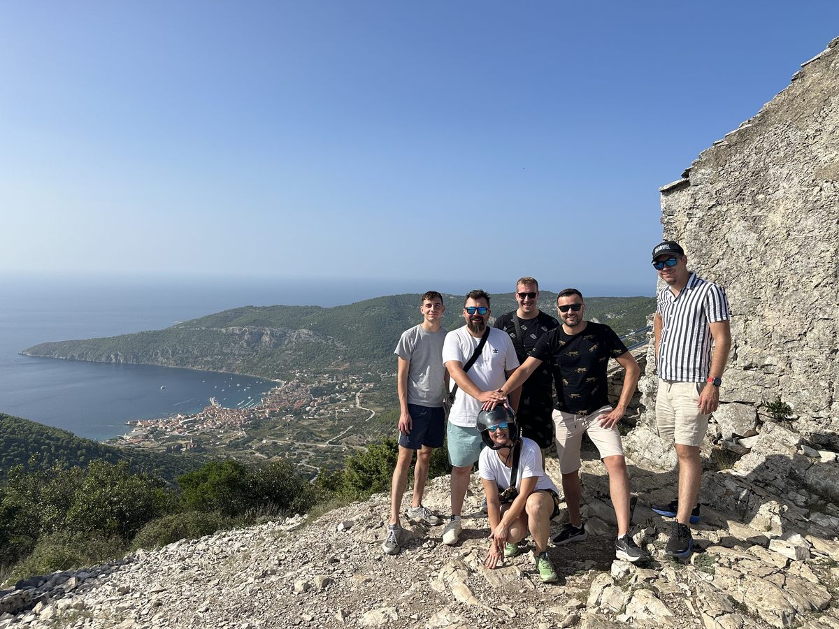 Above Komiža, Vis
